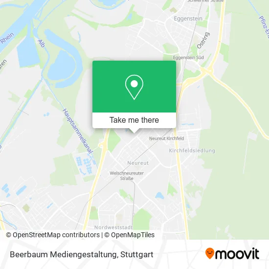 Карта Beerbaum Mediengestaltung