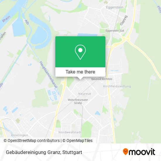 Карта Gebäudereinigung Granz