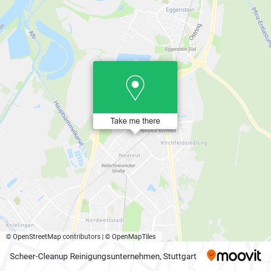 Scheer-Cleanup Reinigungsunternehmen map