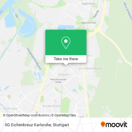 Карта SG Eichenkreuz Karlsruhe