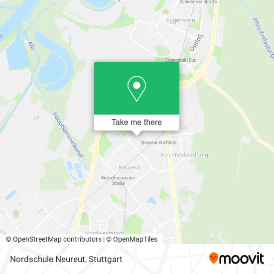 Карта Nordschule Neureut