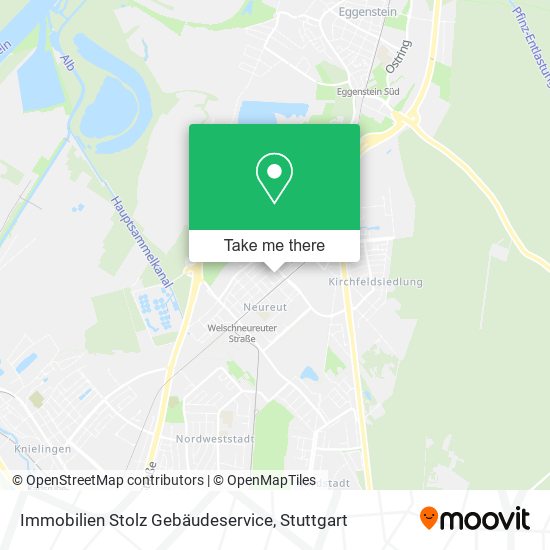 Immobilien Stolz Gebäudeservice map