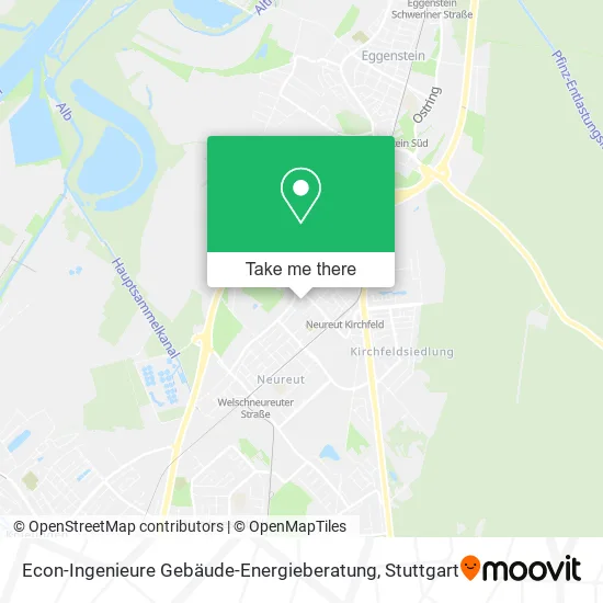 Карта Econ-Ingenieure Gebäude-Energieberatung
