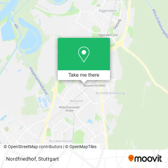 Карта Nordfriedhof