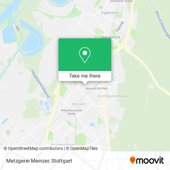 Карта Metzgerei Meinzer