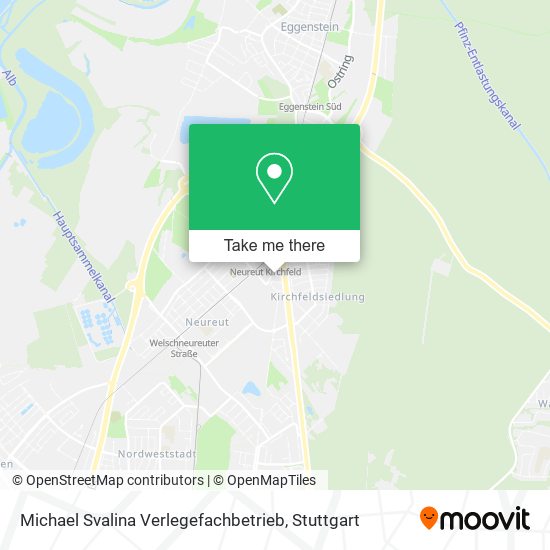 Michael Svalina Verlegefachbetrieb map