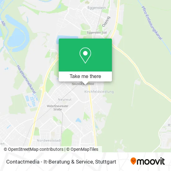 Карта Contactmedia - It-Beratung & Service