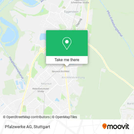 Карта Pfalzwerke AG