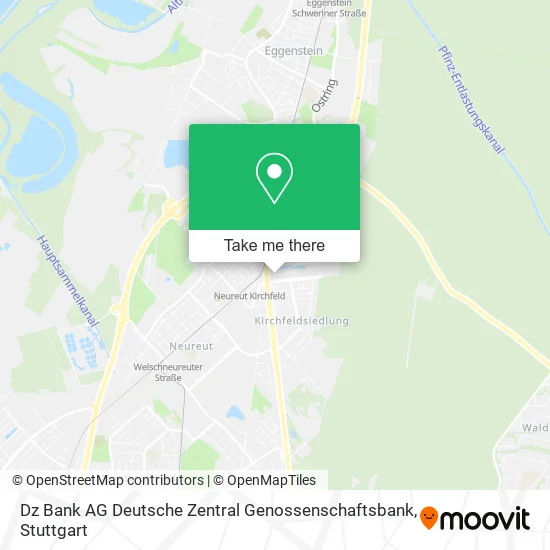 Карта Dz Bank AG Deutsche Zentral Genossenschaftsbank