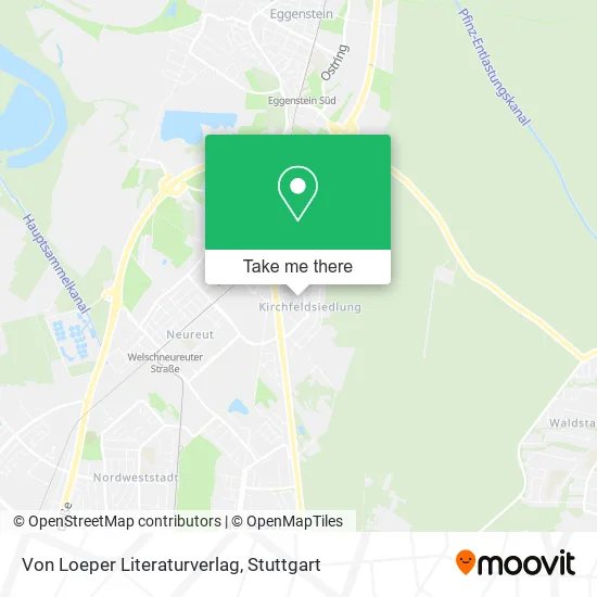 Карта Von Loeper Literaturverlag