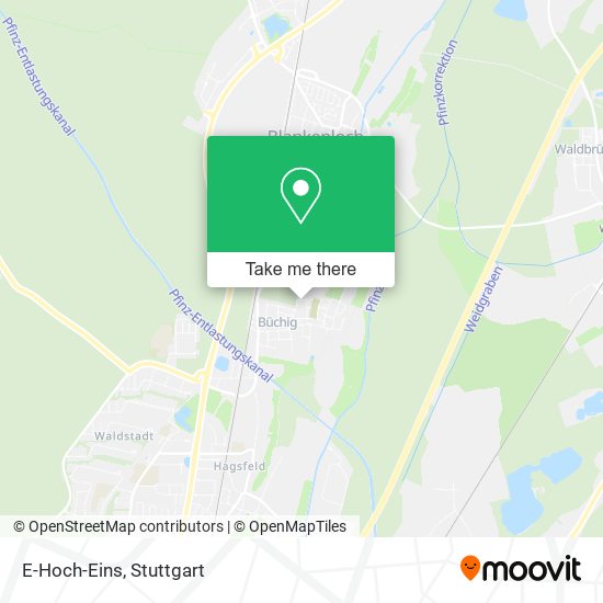 Карта E-Hoch-Eins