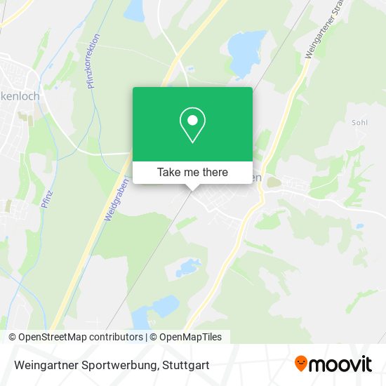 Weingartner Sportwerbung map