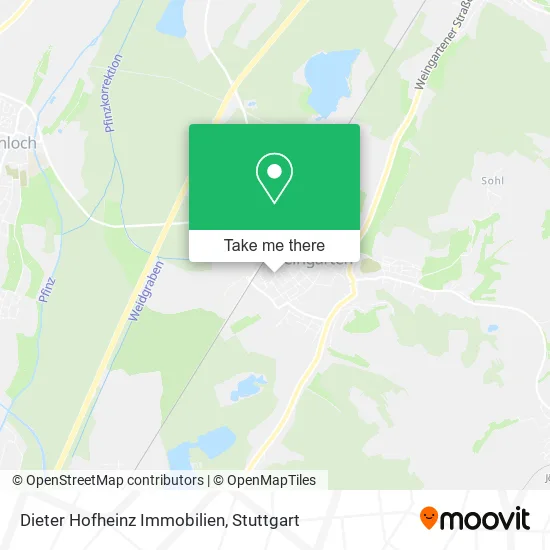 Карта Dieter Hofheinz Immobilien