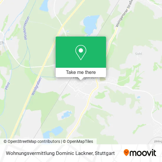 Карта Wohnungsvermittlung Dominic Lackner