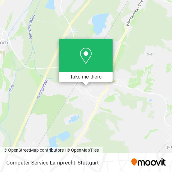 Computer Service Lamprecht map