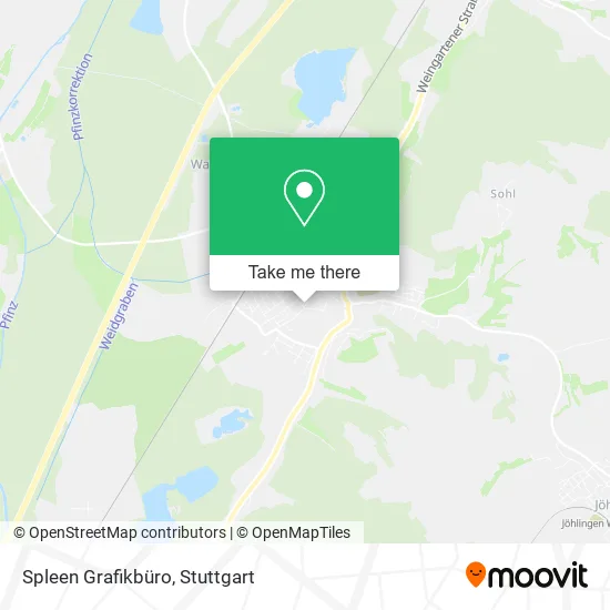 Карта Spleen Grafikbüro