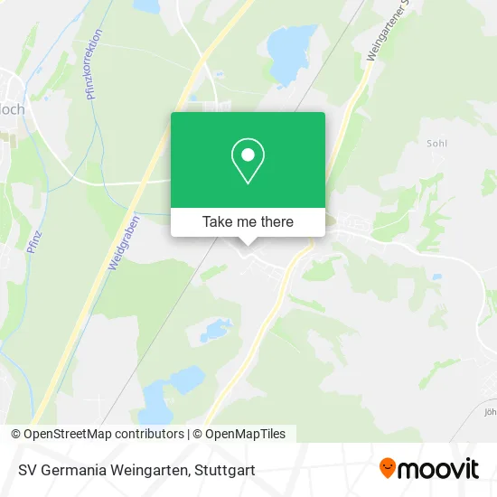 Карта SV Germania Weingarten