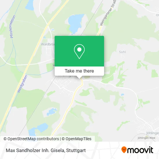 Карта Max Sandholzer Inh. Gisela