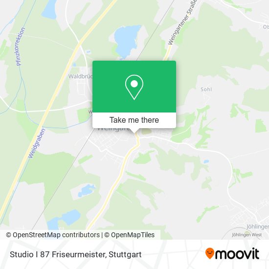 Studio I 87 Friseurmeister map