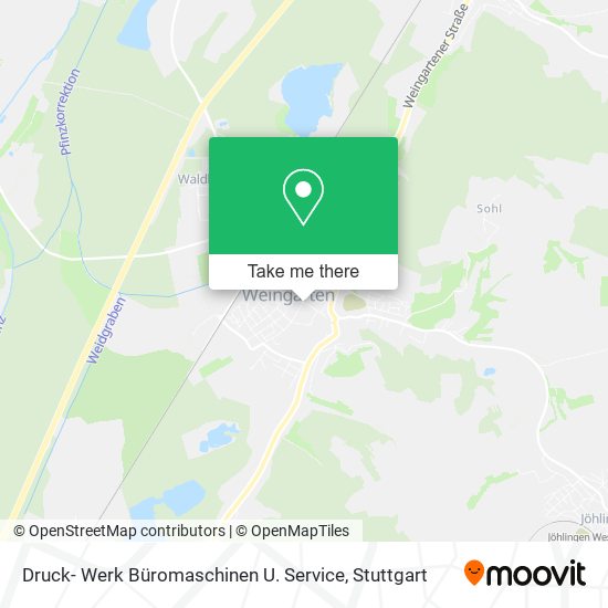 Druck- Werk Büromaschinen U. Service map