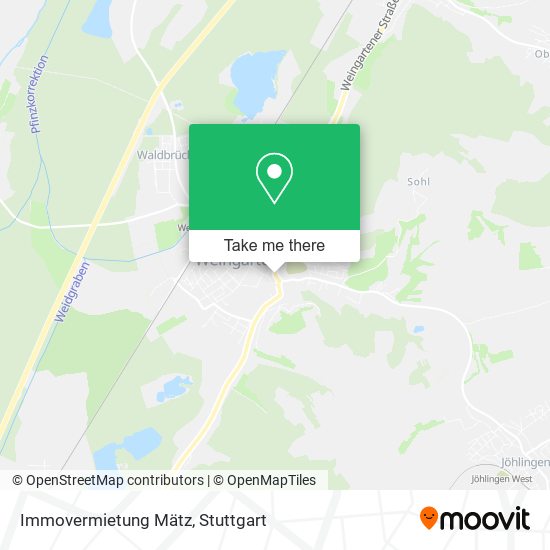 Immovermietung Mätz map