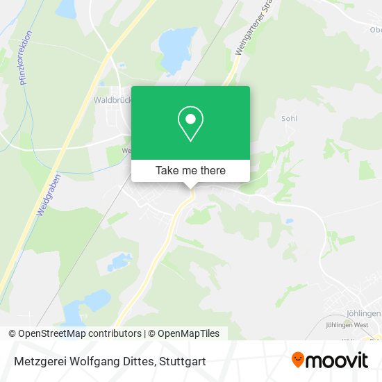 Metzgerei Wolfgang Dittes map