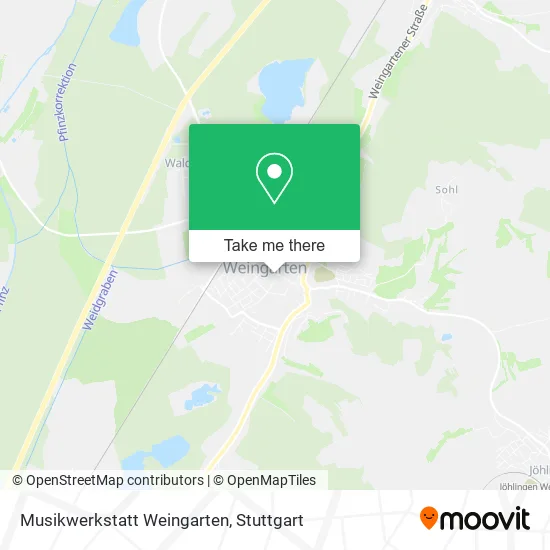 Карта Musikwerkstatt Weingarten