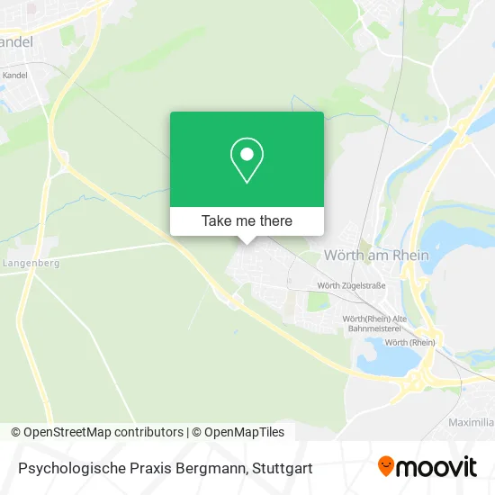 Карта Psychologische Praxis Bergmann