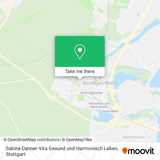 Sabine Danner-Vita Gesund und Harmonisch Leben map