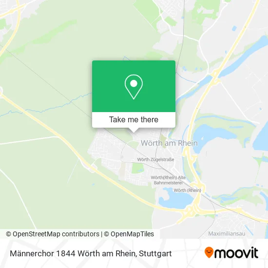 Карта Männerchor 1844 Wörth am Rhein