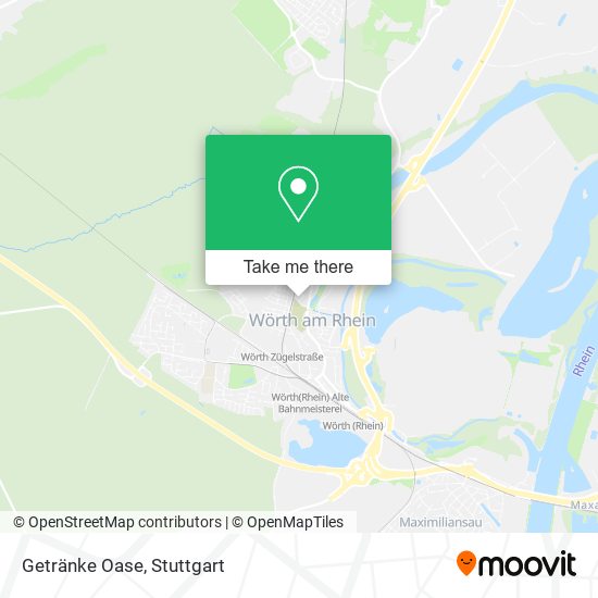 Карта Getränke Oase