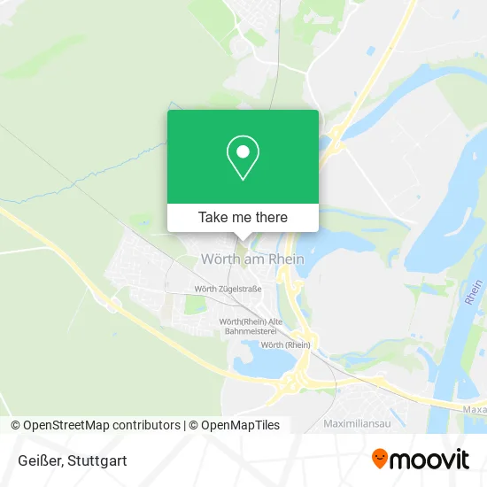 Карта Geißer