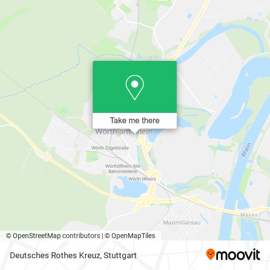 Deutsches Rothes Kreuz map