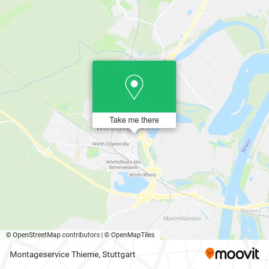 Карта Montageservice Thieme