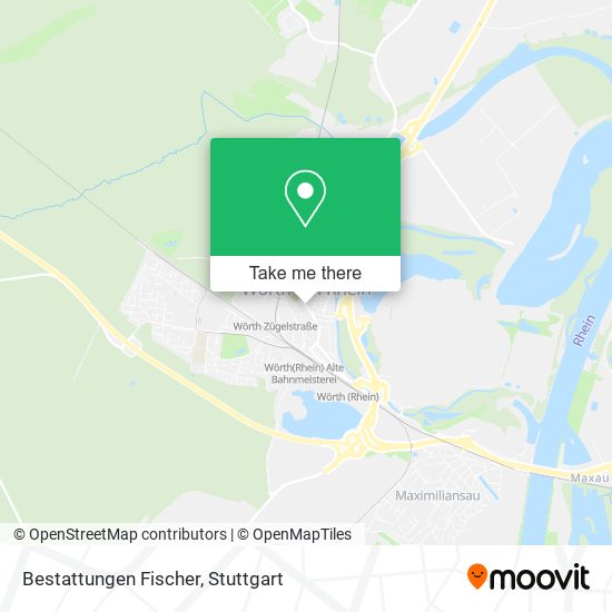 Bestattungen Fischer map