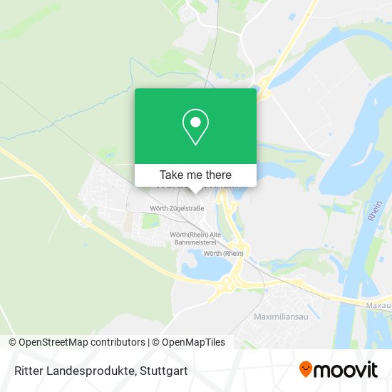 Ritter Landesprodukte map