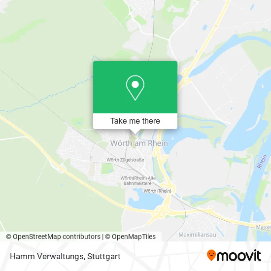 Карта Hamm Verwaltungs
