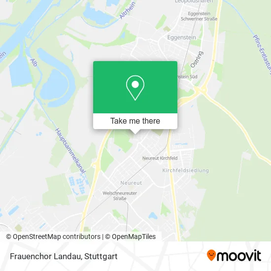 Frauenchor Landau map