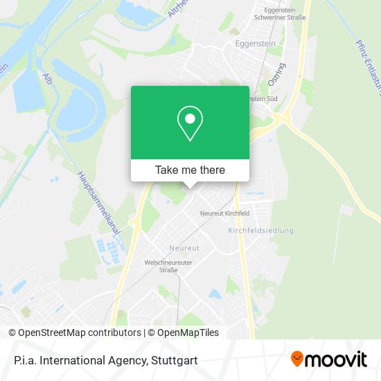 Карта P.i.a. International Agency