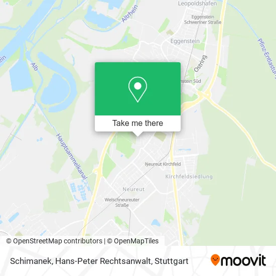 Карта Schimanek, Hans-Peter Rechtsanwalt