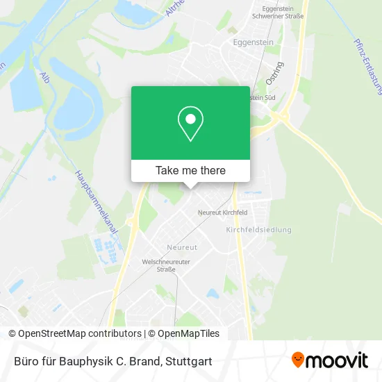 Карта Büro für Bauphysik C. Brand