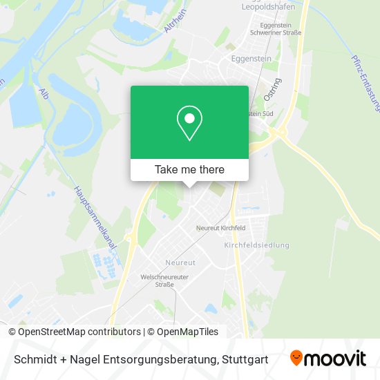 Карта Schmidt + Nagel Entsorgungsberatung