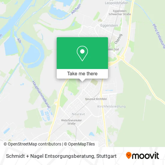 Карта Schmidt + Nagel Entsorgungsberatung