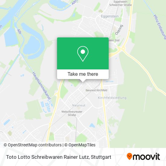 Toto Lotto Schreibwaren Rainer Lutz map