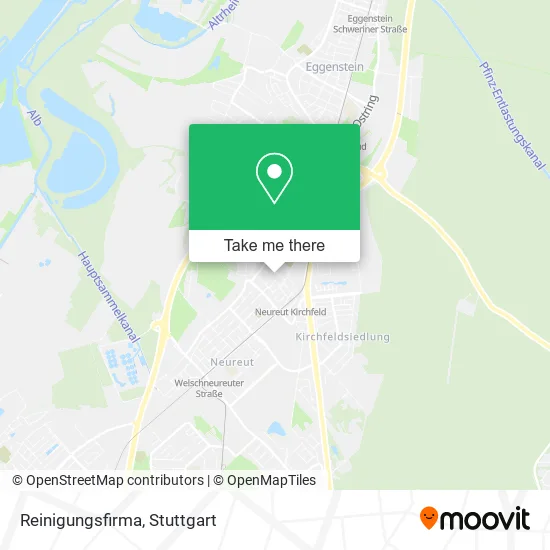 Карта Reinigungsfirma