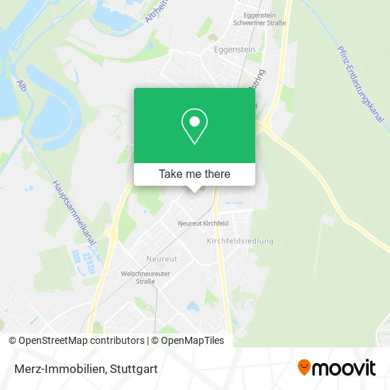 Карта Merz-Immobilien
