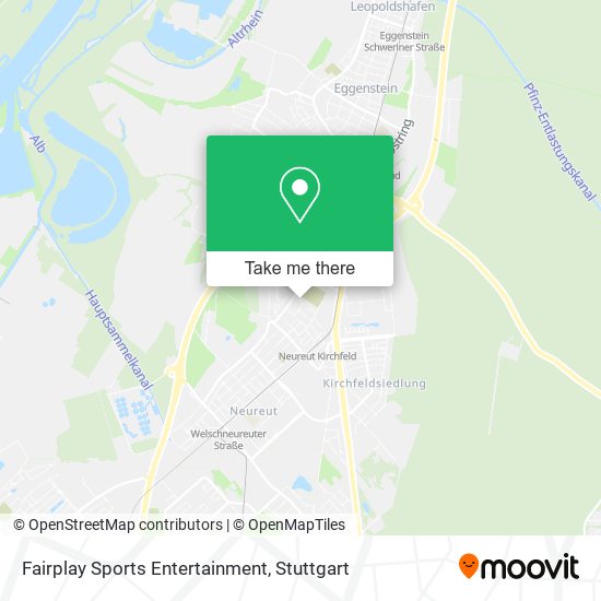 Fairplay Sports Entertainment map