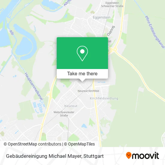 Карта Gebäudereinigung Michael Mayer