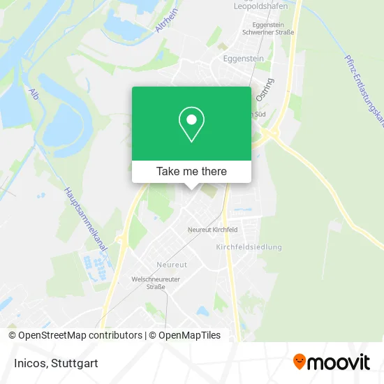 Карта Inicos