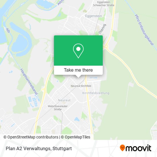 Карта Plan A2 Verwaltungs